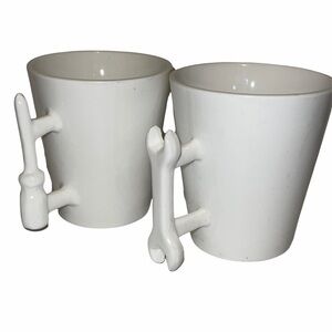 Tools Handyman Screwdriver Wrench Novelty Coffee Mug Set White